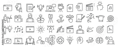 Creative workflow ideation editing and content creation