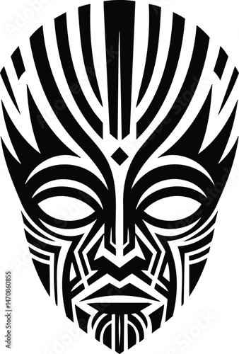 African ceremonial mask