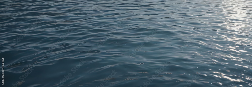 Naklejka premium Mesmerizing water patterns, gentle ripples, tranquil background, serene, minimal, shimmer