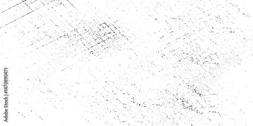 Distressed black texture. Distress Overlay Texture. Subtle grain texture overlay. White background on  grains isolated on white background. Vector illustration.