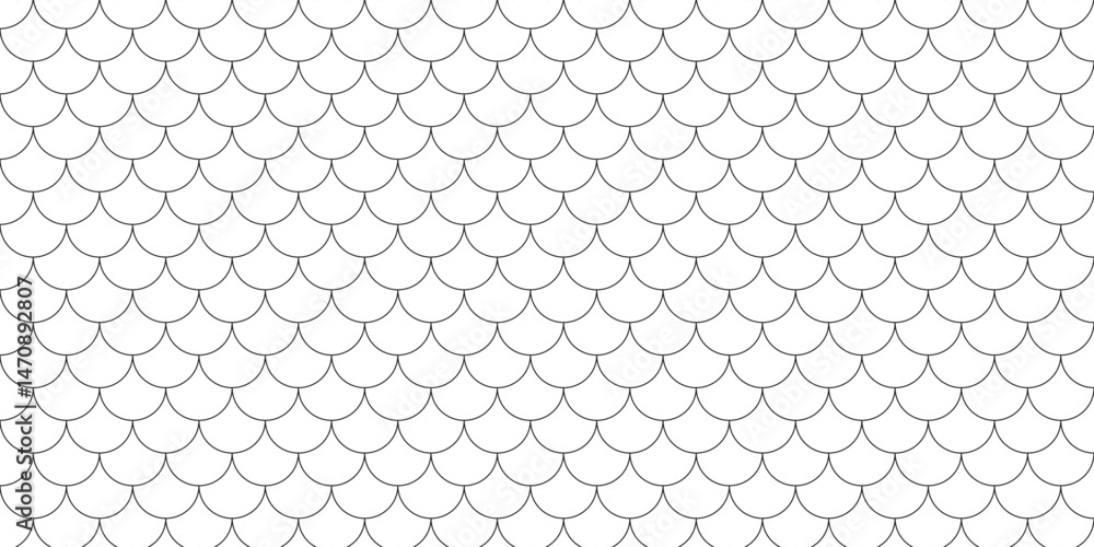 fish scales seamless horizontal background .Vector illustration. EPS 10.