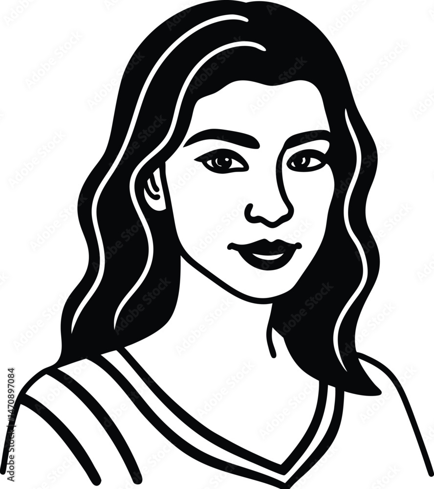 woman with long hair woman with long hair