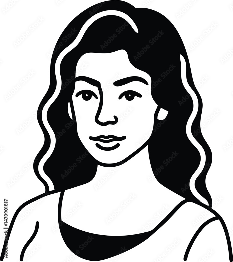 vector illustration of a woman vector illustration of a woman