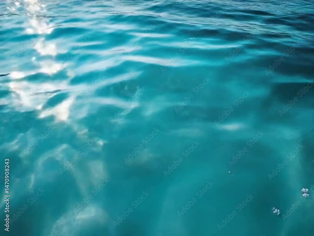 Turquoise Ocean Water Texture. Turquoise Ocean Water Texture.