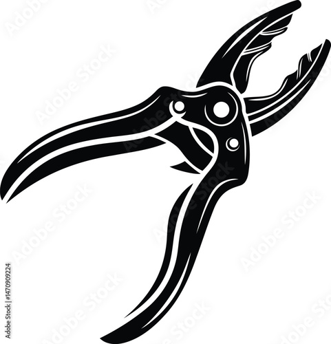 Modern hole punch silhouette vector art, hole punch design, hole punch line art vector, hole punch vector graphics, hole punch vector icon design