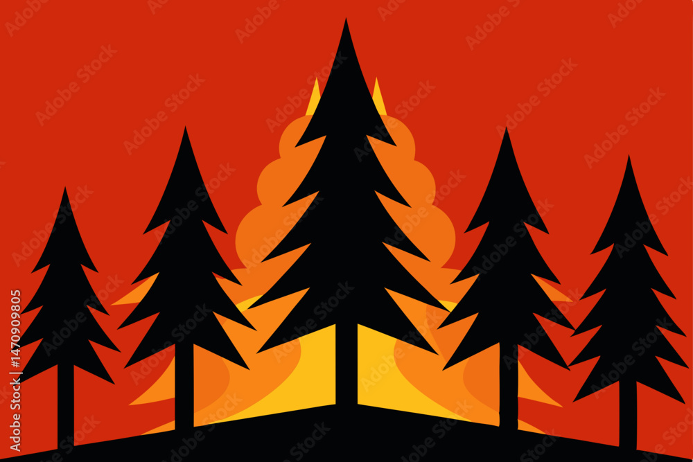 Fototapeta premium autumn maple tree