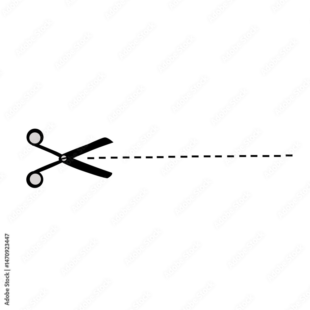 cutting lines vector illustration cutting lines vector illustration