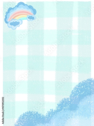 vintage background with clouds