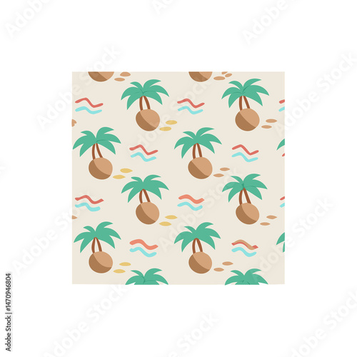 Tropic Panther Tango Seamless Background  Exotic Jungle Pattern for Print & Digital Design

