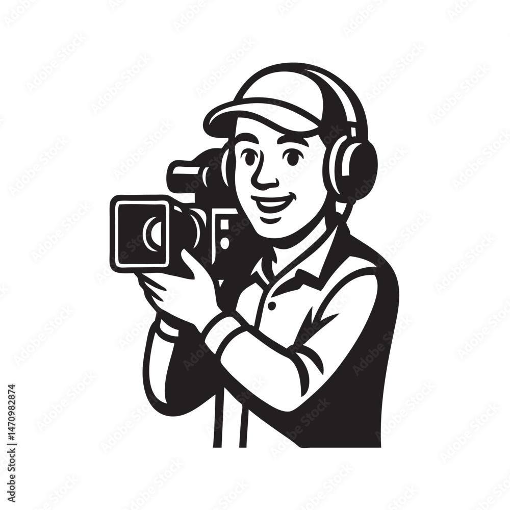 cameramen in action cameramen in action