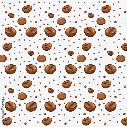 Coffee beans background. coffee background. Coffee beans in frames, border. Coffee Beans Illustration for packaging.