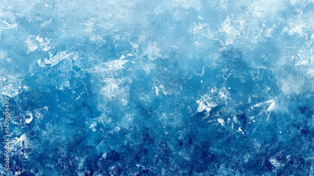 Obraz premium Stunning Frozen Texture Background blue background