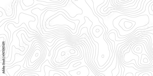 "Contemporary Abstract Topography and Geometric Line Patterns: A Detailed Sea Map Design with Striking Grid Structures on a Crisp White Canvas"