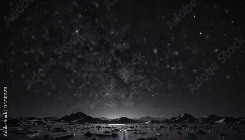 Wallpaper Mural Inky black canvas, countless sparkling stars, midnight ,  starfield,  astronomical Torontodigital.ca