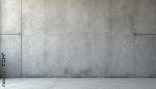 Wallpaper Mural Subtle textured concrete wall, ideal as a continuous backdrop, aged, seamless, website Torontodigital.ca