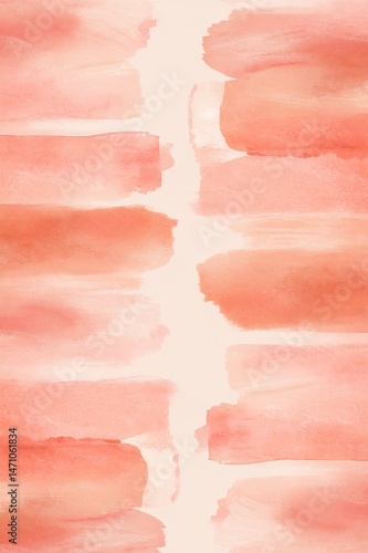 A pink background with red brush strokes