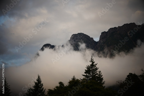 Stunning Nature Views of Mountain and Sky