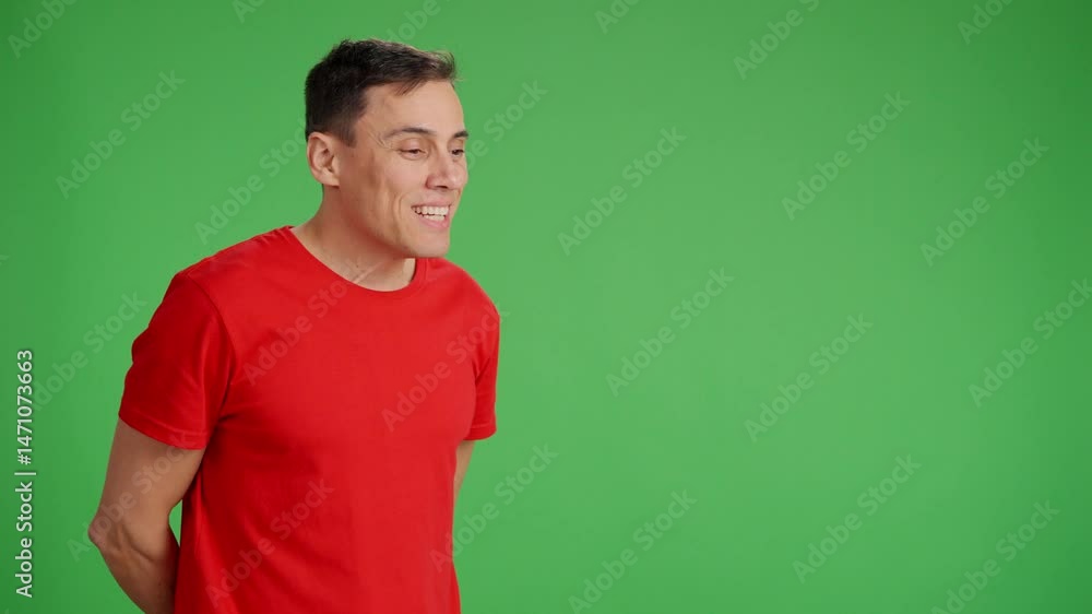 Employee receives the news that he is fired. Green screen Employee receives the news that he is fired. Green screen