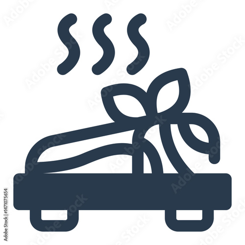 Gravad Lax Served on Wooden Platter