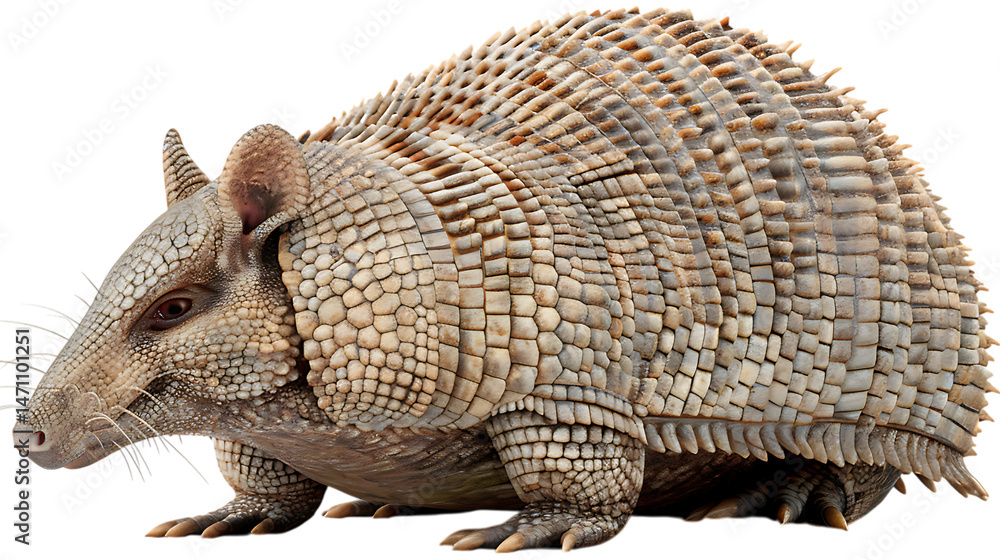 Obraz premium A armadillo with a transparent background.