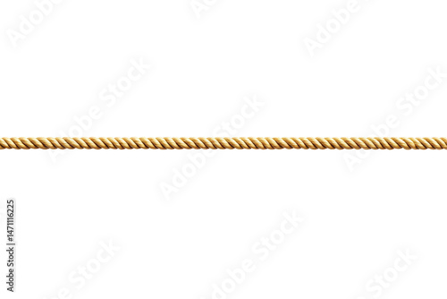 Straight rope image in transparent PNG format perfect for nautical crafts and design projects