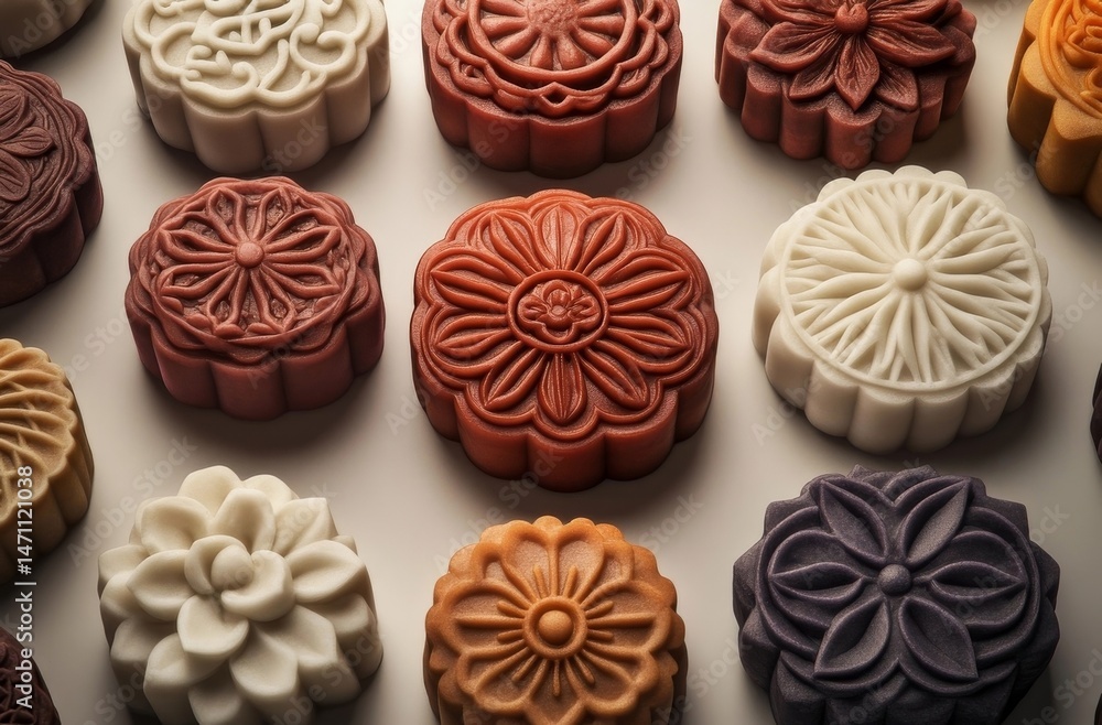 chocolate candies on a white background chocolate candies on a white background