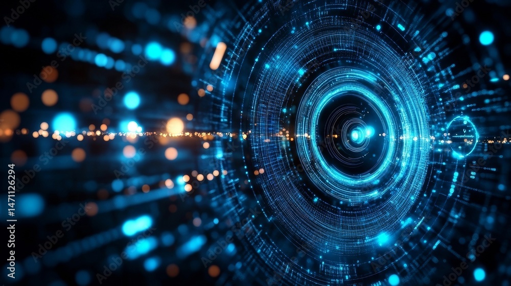 Obraz premium abstract technology background