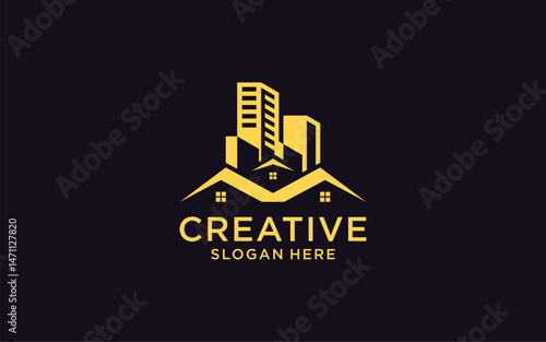 Construction Logo Design, Builder Logo Icon, Contractor Company Emblem, Modern Construction Symbol, Building Logo Design, Real Estate Developer Logo, Minimalist Builder Mark, Structural Engineering 