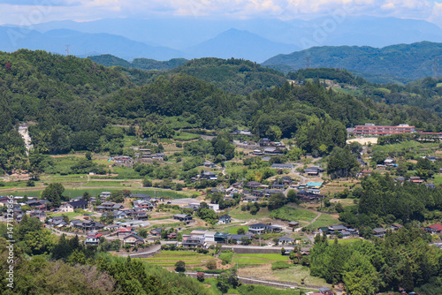 阿南町の町並み（長野県阿南町）