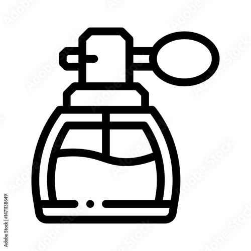 perfume line icon