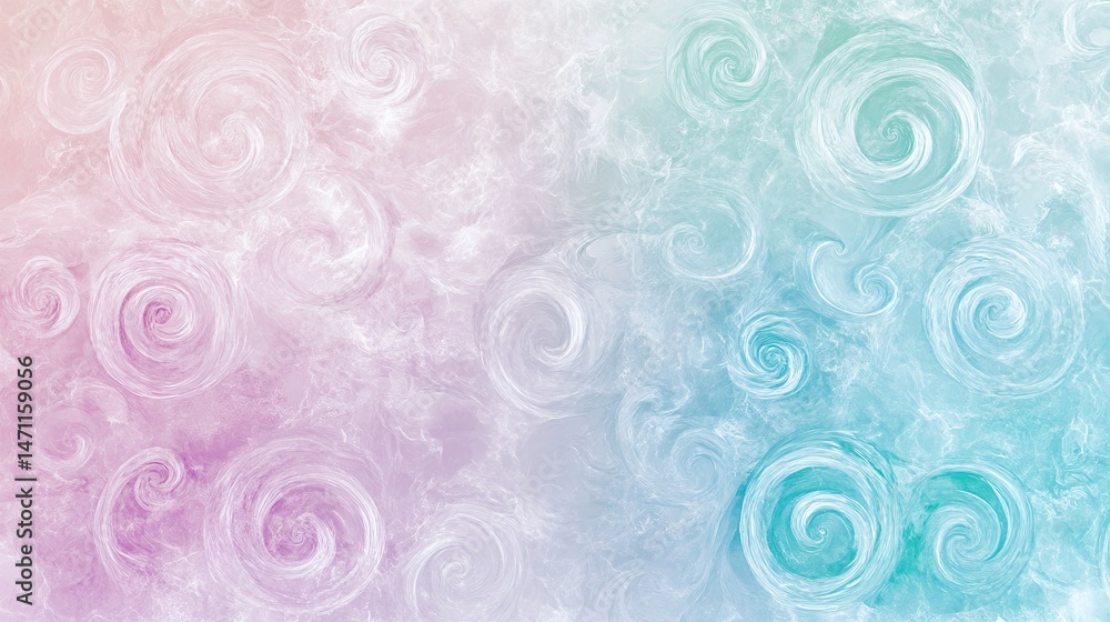 Pastel swirls in soft pastel color scheme background. Pastel swirls in soft pastel color scheme background.