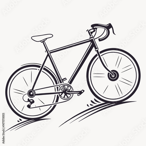 bicycle vector illustration