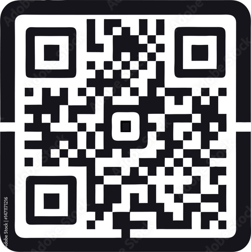 qr code vector illustration