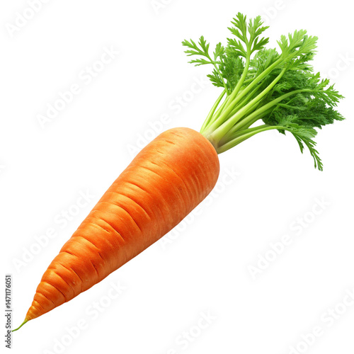 carrots isolated on white background
