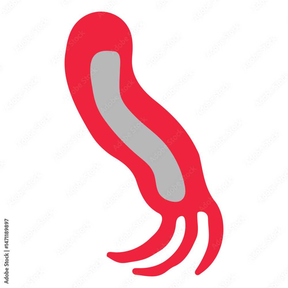 Red Bacteria illustration, Bacteria science isolated, science department clipart vector, scientist Design Sublimation
Red Bacteria illustration, Bacteria science isolated, science department clipart vector, scientist Design Sublimation