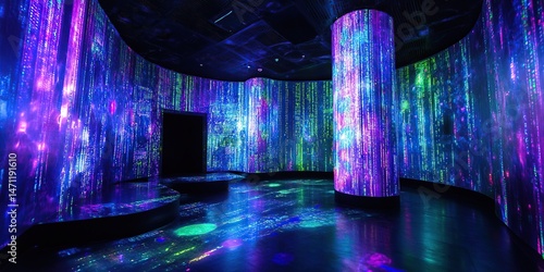 Immersive digital art installation