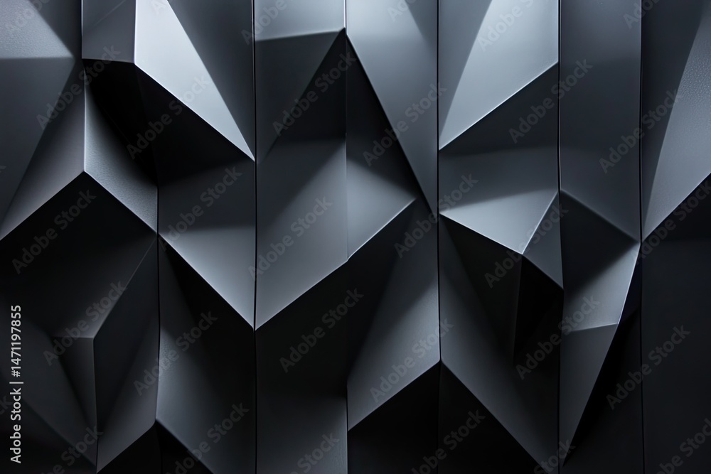 Obraz premium Matte steel gradient sharp and clean