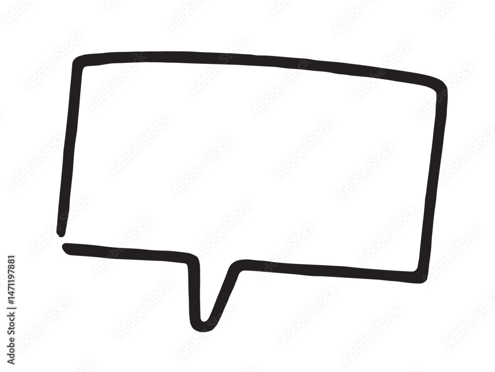 Fototapeta premium 吹き出し