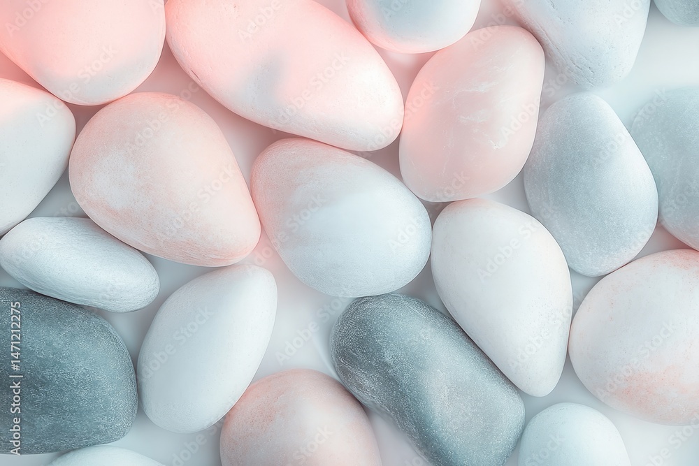 Soft Pastel Stones Texture Soft Pastel Stones Texture