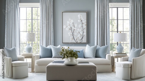 Serene Living Room Interior Design