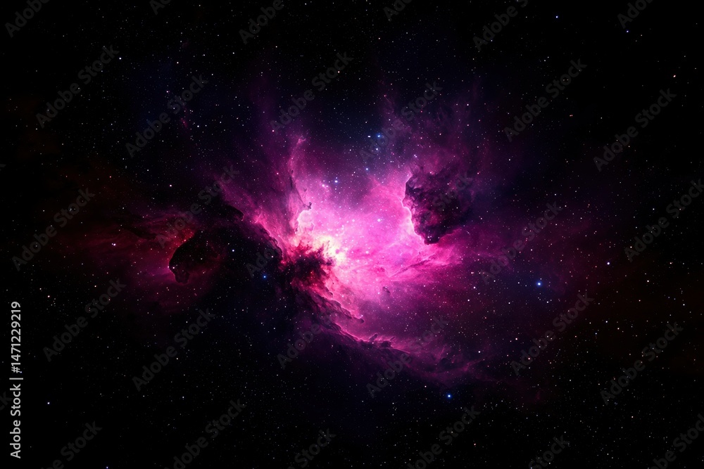 Fototapeta premium Nebula in deep space (1)