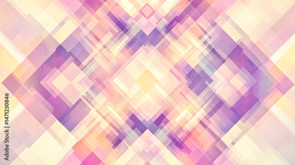 Abstract Geometric Pastel Design. (12) Abstract Geometric Pastel Design. (12)