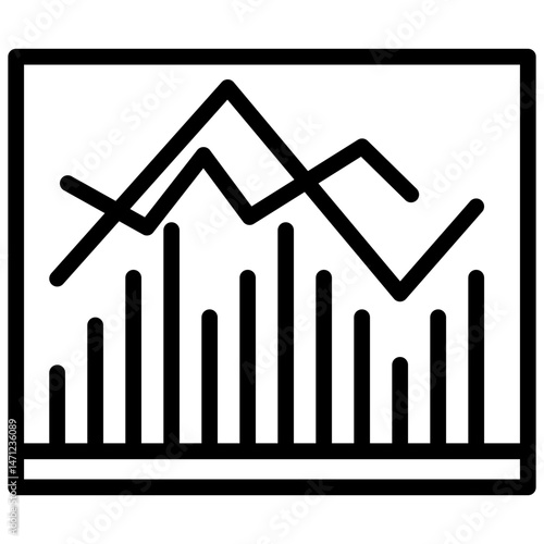 Volatility Outline Icon