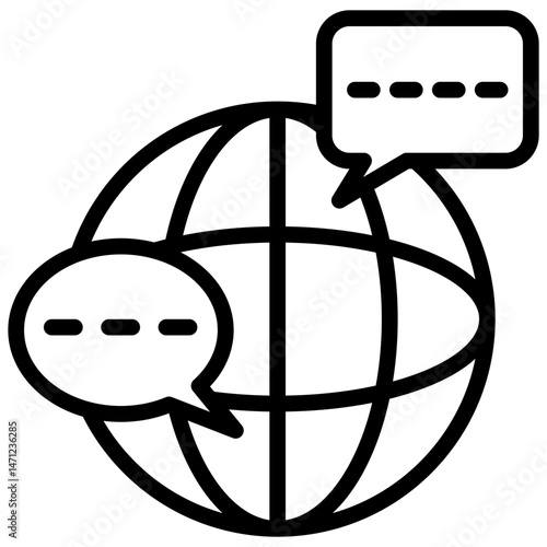 Language Outline Icon