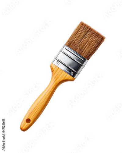 Wallpaper Mural High quality wooden paintbrush isolated transparent background ideal for diy home improvement projects Torontodigital.ca