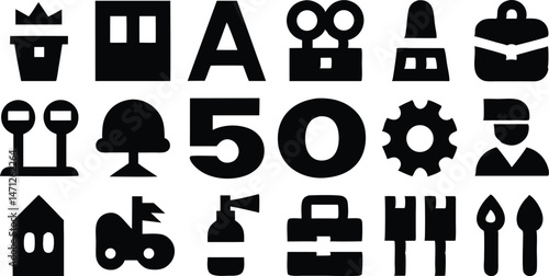 Set of editable stroke chocolate outline icons featuring different chocolate-related visuals for creative design applications