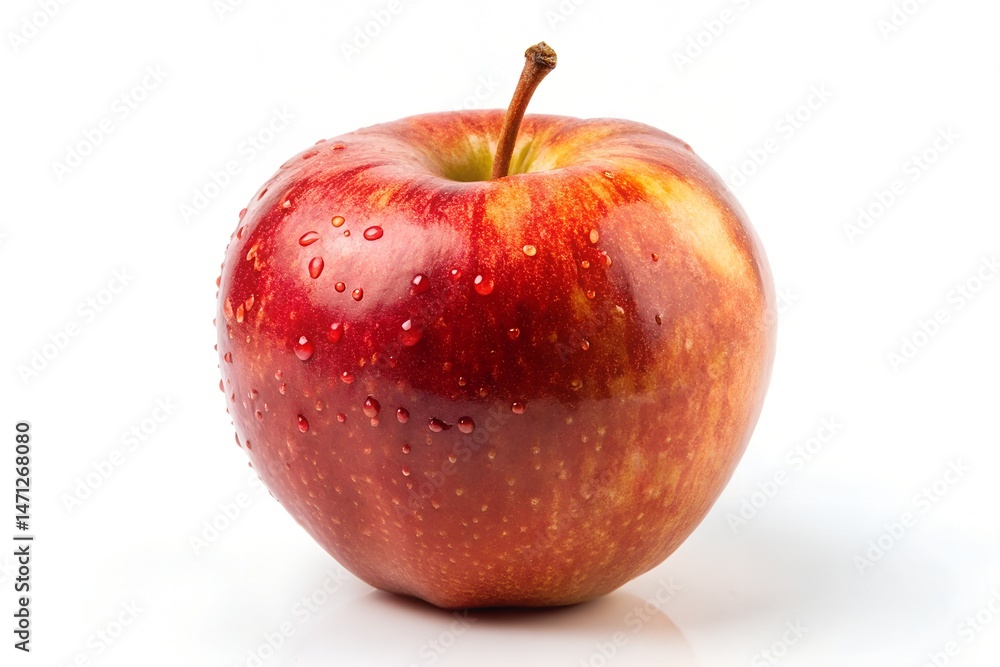 juicy red apples covered with water drops as background juicy red apples covered with water drops as background