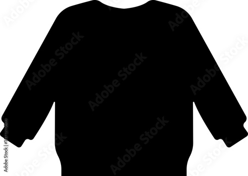 Baby clothes flat icon. Bodysuit, coverall, buster suit, newborn nest symbol, isolated on transparent background