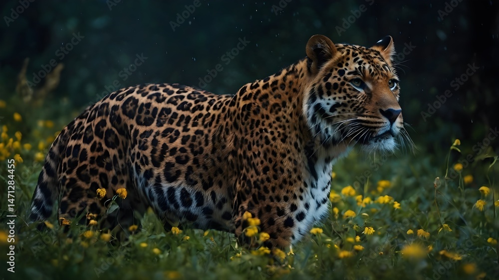 Obraz premium leopard in the zoo