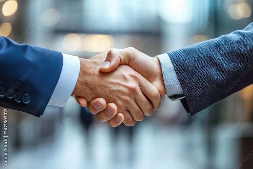 Business Deal Handshake - A Successful Agreement Business Deal Handshake - A Successful Agreement